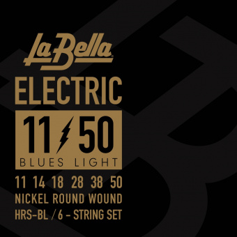 HRS-BL Комплект струн для электрогитары 011-050 La Bella от магазина Соло в Иркутске