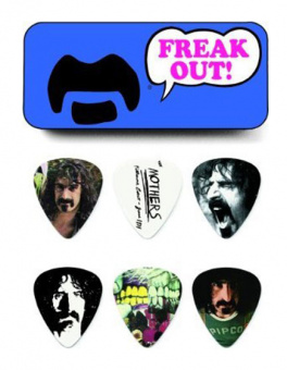 ZAPPT02M Frank Zappa Медиаторы 6шт, средние, в синей коробочке, Dunlop от магазина Соло в Иркутске