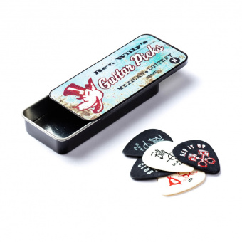 RWT02M Rev Willy Медиаторы 6шт, средние, в коробочке, Dunlop от магазина Соло в Иркутске