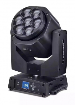 WS-LED0715 Моторизированная световая голова, 7х15Вт, LAudio от магазина Соло в Иркутске