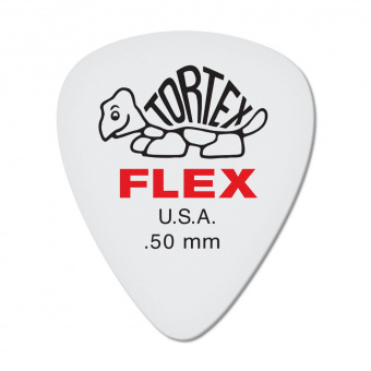 428P.50 Tortex Flex Медиаторы, 12шт, толщина 0,50мм, Dunlop от магазина Соло в Иркутске