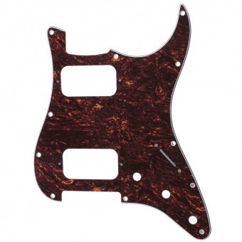 MX2248RT Защитная накладка электрогитары Fender Stratocaster HH, 4 сл, черепаший панцирь, Musiclily от магазина Соло в Иркутске