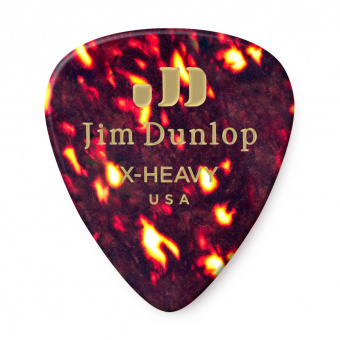 483P05XH Genuine Celluloid Медиаторы, 12шт, очень толстые, Dunlop от магазина Соло в Иркутске