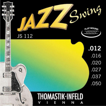 JS112 Jazz Swing Комплект струн для акустической гитары, Medium Light, сталь/никель,12-50, Thomastik от магазина Соло в Иркутске