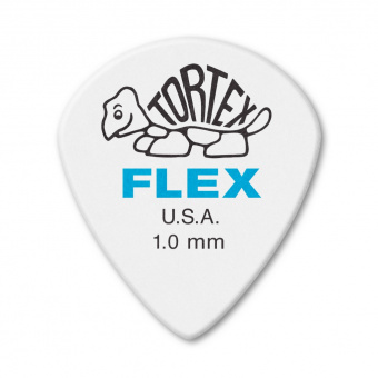 466P1.0 Tortex Flex Jazz III XL Медиаторы, 12шт, толщина 1.0мм, Dunlop от магазина Соло в Иркутске