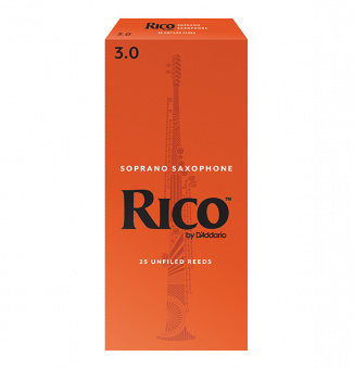 RIA2530 Rico Трости для саксофона сопрано, размер 3.0, 25шт, Rico от магазина Соло в Иркутске