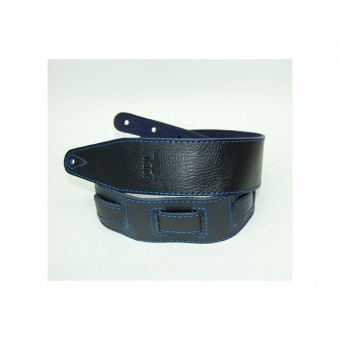 FL60013L21L Leather 21 Ремень для гитары, кожаный, темно-синий, Fidel от магазина Соло в Иркутске