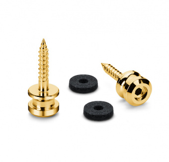 24030500 S-Lock M Крепление ремня, золото, 2 шт, Schaller от магазина Соло в Иркутске
