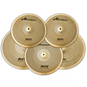 GD14161820SET Mute Gold Комплект тарелок с уменьшенной громкостью звучания 14, 16, 18, 20", Arborea от магазина Соло в Иркутске