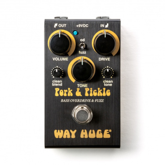 WM91 Way Huge Smalls Pork & Pickle Overdrive & Fuzz Педаль эффектов, Dunlop от магазина Соло в Иркутске