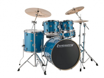 LCEE22023EXP Element Evolution Барабанная установка, синяя, Ludwig от магазина Соло в Иркутске