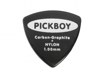 GP-22T/100 Triangle Carbon Nylon Медиаторы 50шт, толщина 1.0мм, Pickboy от магазина Соло в Иркутске
