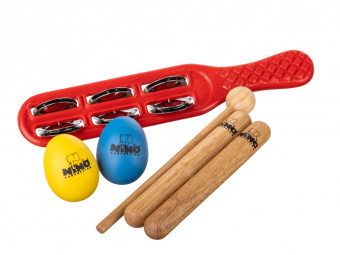 NINOSET2 Набор перкуссии, 4 инструмента, Nino Percussion от магазина Соло в Иркутске