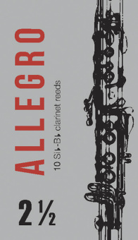FR18C003 Allegro Трости для кларнета inB/inA № 2,5 (10шт), FedotovReeds от магазина Соло в Иркутске