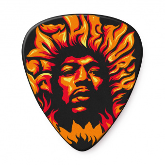 JHP14HV Hendrix Voodoo Fire Медиаторы, 6шт, Dunlop от магазина Соло в Иркутске