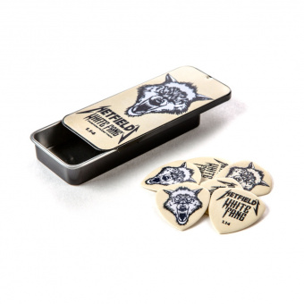 PH122T1.14 White Fang Медиаторы в коробочке, 6шт, толщина 1,14мм, Dunlop от магазина Соло в Иркутске