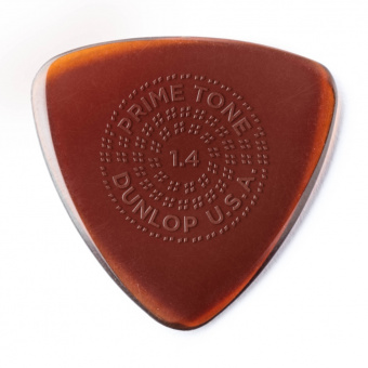 516P1.4 Primetone Медиаторы 3шт, толщина 1,4мм, маленький треугольник, Dunlop от магазина Соло в Иркутске