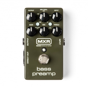 M81 MXR Bass Preamp Предусилитель басовый, Dunlop от магазина Соло в Иркутске