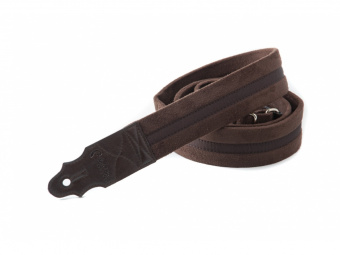 8401080080357 Standard Plus Plain Brown Ремень для гитары, RightOn Straps от магазина Соло в Иркутске