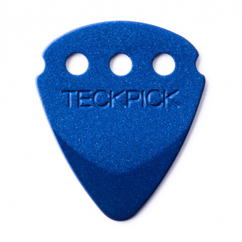 467R.BLU TeckPick Медиаторы 12шт, алюминий, синие, Dunlop от магазина Соло в Иркутске