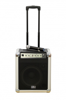 PA10W Акустическая система аккумуляторная с микрофоном, 50Вт, Soundking от магазина Соло в Иркутске