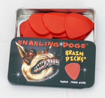 TNSDB351-73 Brain Picks Медиаторы 12шт, толщина 0.73, Snarling Dogs от магазина Соло в Иркутске