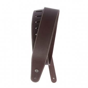 25LS01-DX Classic Leather Ремень для гитары, кожаный, коричневый, контрастная строчка, Planet Waves от магазина Соло в Иркутске