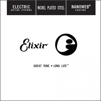 15246 Nanoweb Отдельная струна для электрогитары, никелированная, .046, Elixir от магазина Соло в Иркутске