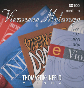 GS100 Viennese Melange Комплект струн для скрипки размером 4/4, Thomastik от магазина Соло в Иркутске