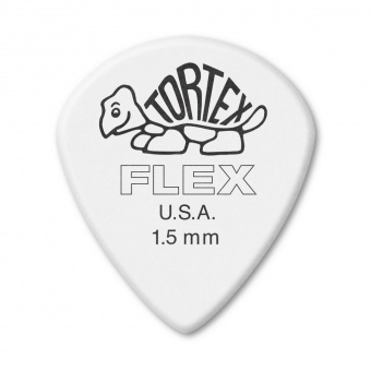 466R1.5 Tortex Flex Jazz III XL Медиаторы, 72шт, толщина 1.5мм, Dunlop от магазина Соло в Иркутске