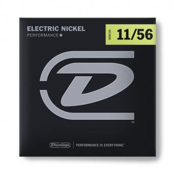 DEN1156 Performance+ Комплект струн для электрогитары, никелированные, Med/Ex Heavy, 11-56, Dunlop от магазина Соло в Иркутске