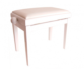 HY-PJ018B-GLOSS-WHITE Банкетка, вельвет, белый/белый, Rin от магазина Соло в Иркутске