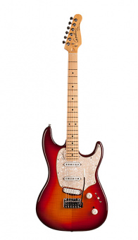 046980 Progression Plus Cherry Burst Flame MN Электрогитара, Godin от магазина Соло в Иркутске