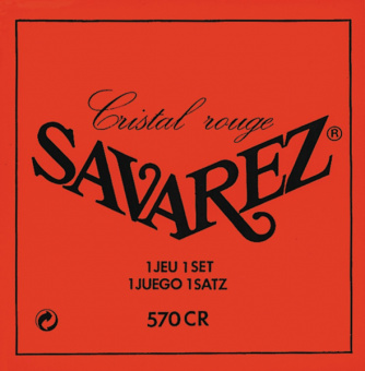 570CR Cristal Rouge Комплект струн для классической гитары, посеребренные, Savarez от магазина Соло в Иркутске