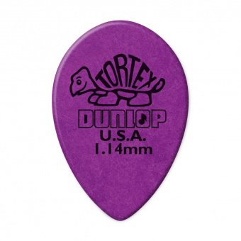 423R1.14 Tortex Small Teardrop Медиаторы, 36шт, м/капля, толщина 1.14мм, Dunlop от магазина Соло в Иркутске