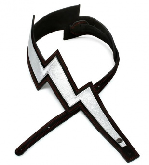 25LNBT00 Lightning Bolt Ремень для гитары, замша, Planet Waves от магазина Соло в Иркутске