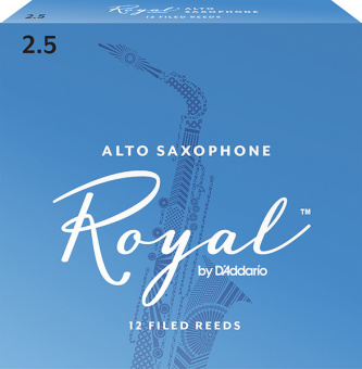 RJB1225 Rico Royal Трости для саксофона альт, размер 2.5, 12шт, Rico от магазина Соло в Иркутске