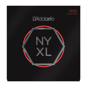 NYXL1052 NYXL Комплект струн для электрогитары, никелирован, L. Top/Heavy Bottom, 10-52, D'Addario от магазина Соло в Иркутске