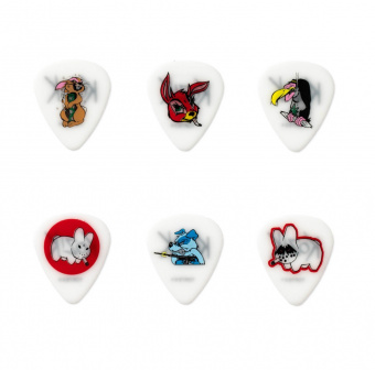 BL109P073 Frank Kozik Медиаторы 6шт, толщина 0.73мм, Dunlop от магазина Соло в Иркутске