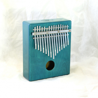 KL-A-A15SM-N Калимба альта 15, малая, Middle East, синяя, Kalimba LAB от магазина Соло в Иркутске