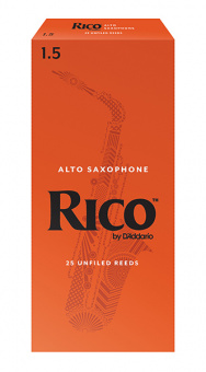 RJA2515 Rico Трости для саксофона альт, размер 1.5, 25шт, Rico от магазина Соло в Иркутске