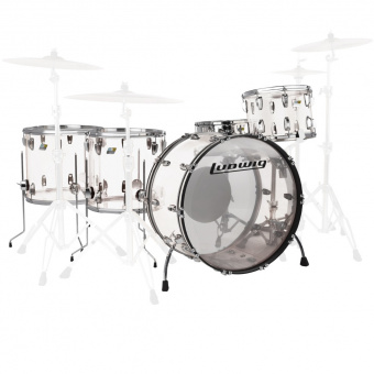 L8264LX38 Vistalite Zep Set Набор барабанов, акрил, прозрачный, 5к Ludwig от магазина Соло в Иркутске