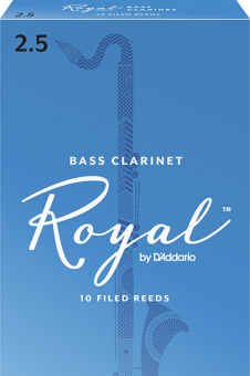 REB1025 Rico Royal Трости для кларнета бас, размер 2.5, 10шт, Rico от магазина Соло в Иркутске