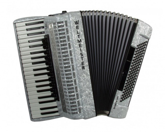 Cassotto414-IV-120/41-WH Cassotta 414 Аккордеон 41/120/IV/11/5, белый, Weltmeister от магазина Соло в Иркутске