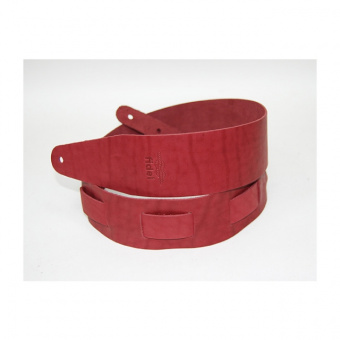 FL50030L Leather Ремень для гитары, кожаный, цвет гранат, Fidel от магазина Соло в Иркутске