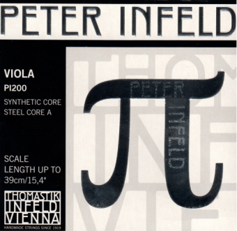 PI200 Peter Infeld Комплект струн для альта размером 4/4, среднее натяжение, Thomastik от магазина Соло в Иркутске