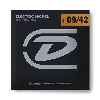 DEN0942 Комплект струн для электрогитары, никелированные, Light, 9-42, Dunlop от магазина Соло в Иркутске