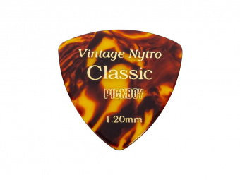 GP-02/120 Celluloid Vintage Classic Nytro Медиаторы 50шт, толщина 1.20мм, Pickboy от магазина Соло в Иркутске