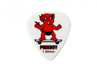 GP-211-3/100 Celltex Red Devil Медиаторы 50шт, толщина 1.0мм, Pickboy от магазина Соло в Иркутске