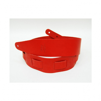FL50033L Leather Ремень для гитары, кожаный, красный, Fidel от магазина Соло в Иркутске
